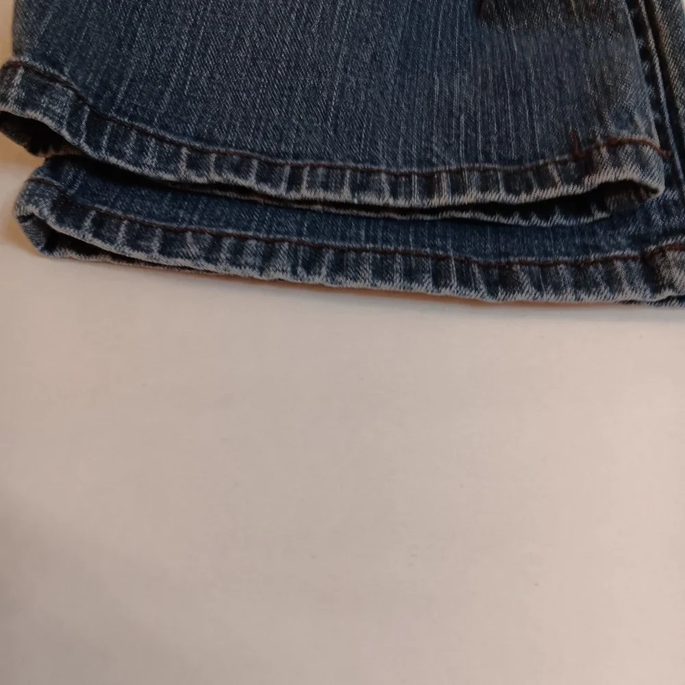 LOFT‎ Curvy Boot Jeans Women's Dark Wash Denim Classic Casual